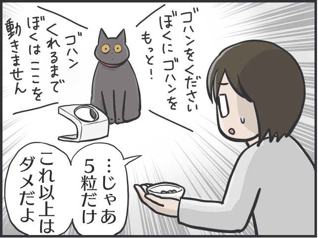 食いしん坊の愛猫が巨大化！ 多頭飼い猫の食事量コントロールって難しい／フニャコ（2）
