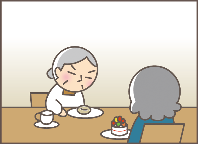 久々にいとこと再会した認知症の義母。上機嫌に同じ質問を繰り返し...／バニラファッジ（15）