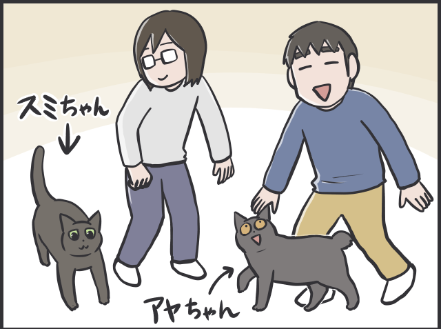「人間は猫のしもべ」「少しでも長く猫たちと密着したい！」猫中心すぎる私たち夫婦の日常／フニャコ（2）