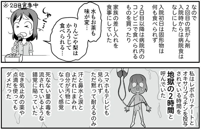 えっ、お尻から大量出血し、トイレが血まみれ。多忙だからと病院にも行かず...／痔だと思ったら大腸がんステージ4でした（画像126/264枚目）