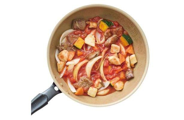 亜鉛×ビタミンで肌のハリのキープに期待。「牛肉のトマト煮込み」は「老けやせ」したくない人におすすめ！（5）