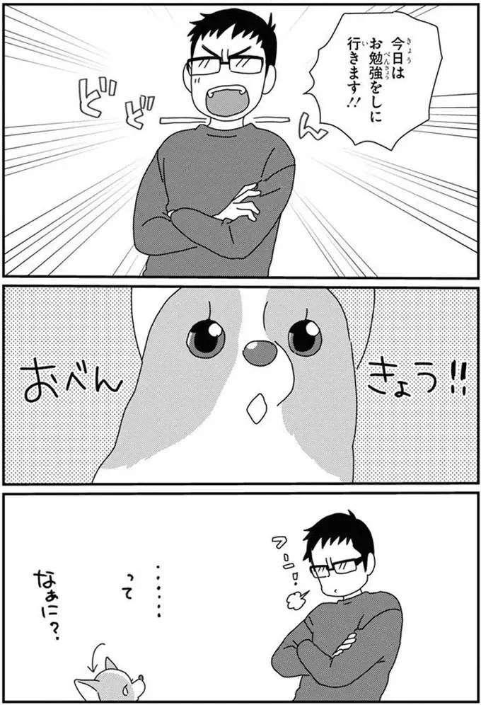「犬見知り」な愛犬とドッグラン。よそのワンコに懐かれた飼い主は...／あしょんでよッ10（2）