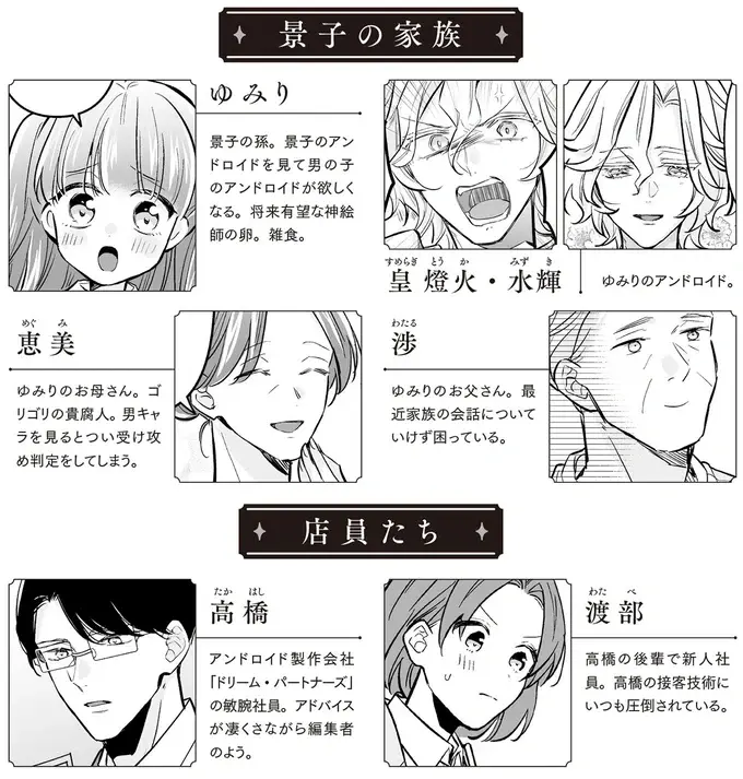同人誌即売会での目撃をきっかけに、また一人のマダムがアンドロイド沼に...／マダムと理想のアンドロイド2（3）
