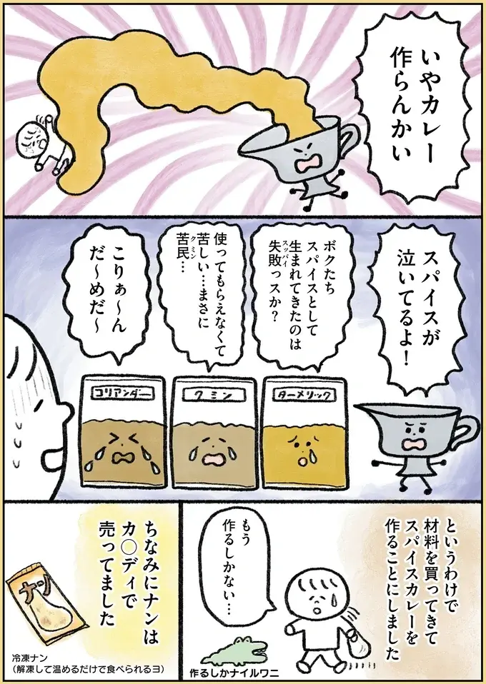 料理が苦手な35歳ひきこもり女性、気分を変えたくてスパイスカレー作りに挑戦／生きるのがしんどい女が「幸せになれそうなこと」をやってみる話（9）