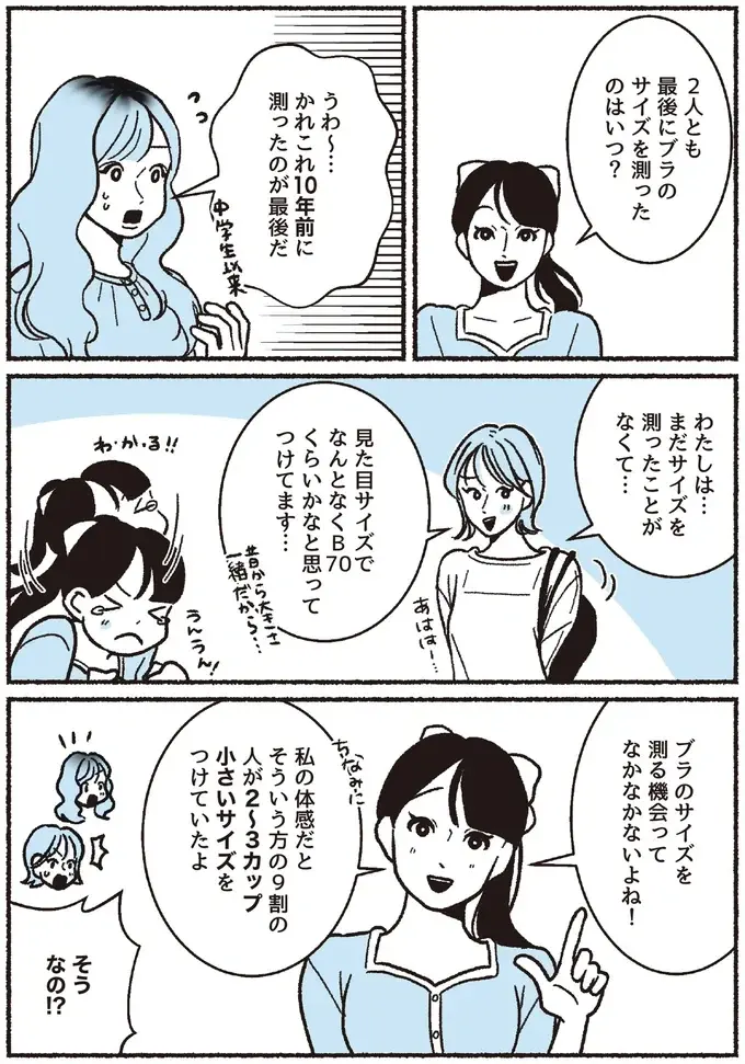 『悪いのはスタイルじゃなくて下着でした 一生モノの下着の教科書』（3）