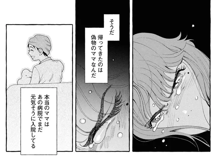 病気のせいで別人のようになった母...その容態を認めたくない中学生の必死の抵抗／ぷくちょらりファミリア（16）