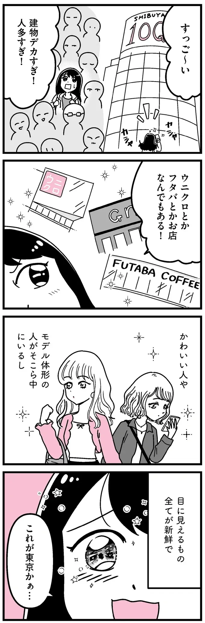 【ギャラ飲み女子の過去】夢にまで見た東京。あの頃の私は期待で瞳を輝かせて／人生もっとうまくやれたのに（3）