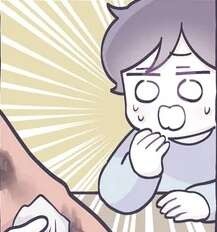「だいじょぶヨ」5歳児に慰められる母。息子が心配しているのはひょっとして...／るしこの子育て日記4（1）