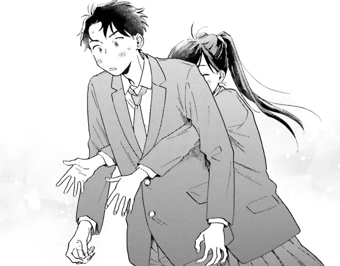 初のバックハグにドキドキ。彼女に押されっぱなしの交際初日／彼女と彼の関係1（1）