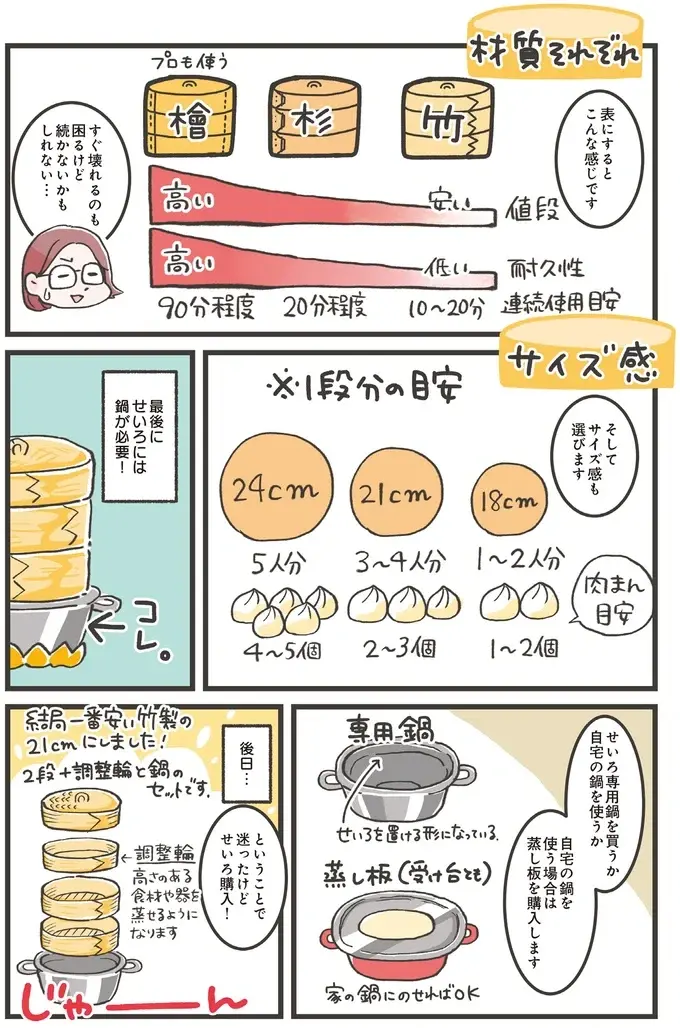 『ズボラ人間、せいろ蒸し生活はじめました！ 並べて待つだけ！ラクうまレシピ』（7）