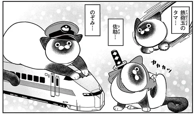「鉄砲玉の...タマ!?」元極道が野良猫の命名に頭を悩ませていると...／オヤジとにゃん吉（1）