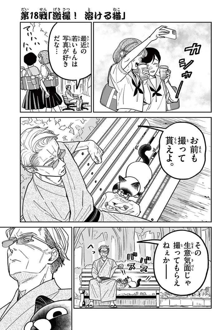 「ベストショットを仕留めてやる」ガラケーで野良猫の撮影にチャレンジ／オヤジとにゃん吉（2）