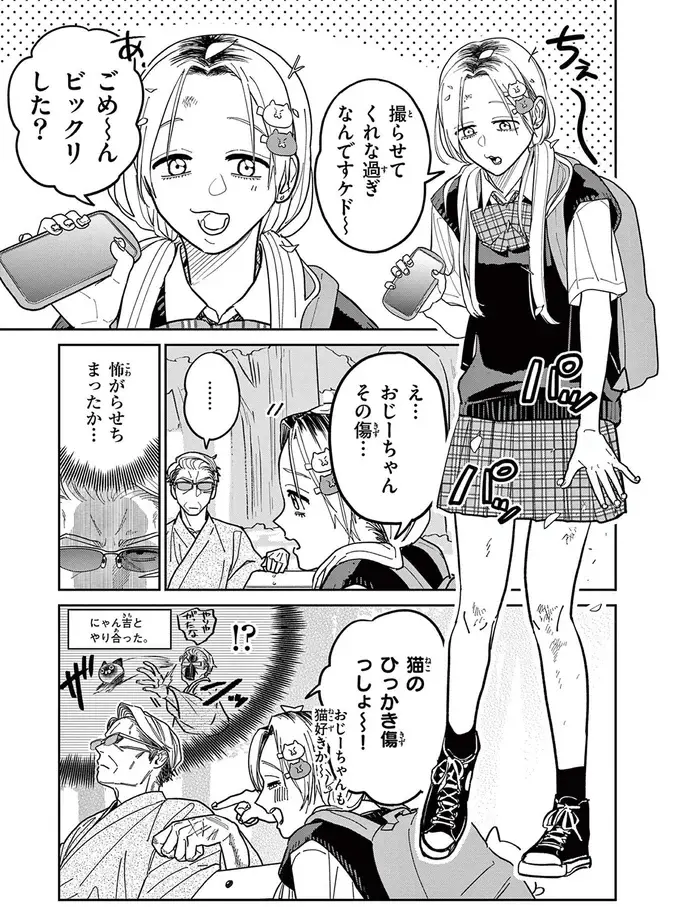 「ベストショットを仕留めてやる」ガラケーで野良猫の撮影にチャレンジ／オヤジとにゃん吉（4）