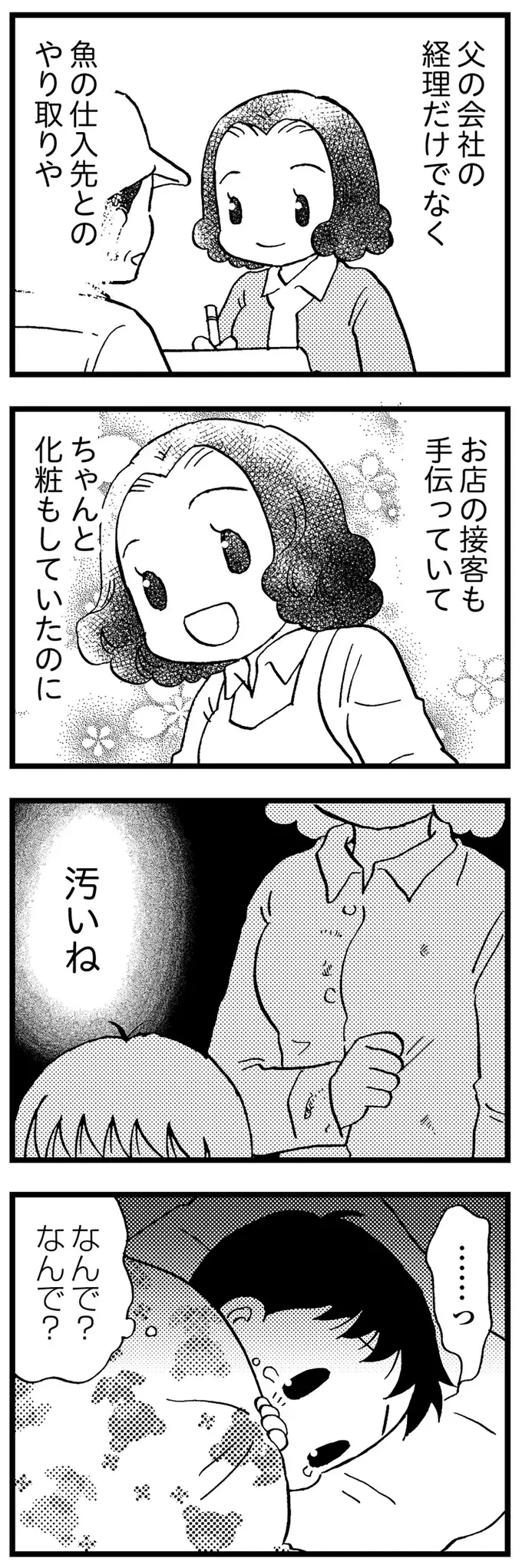 医師の診断は「若年性痴ほう症」身なりに無頓着になった母は日に日に汚れていった／48歳で認知症になった母（6）
