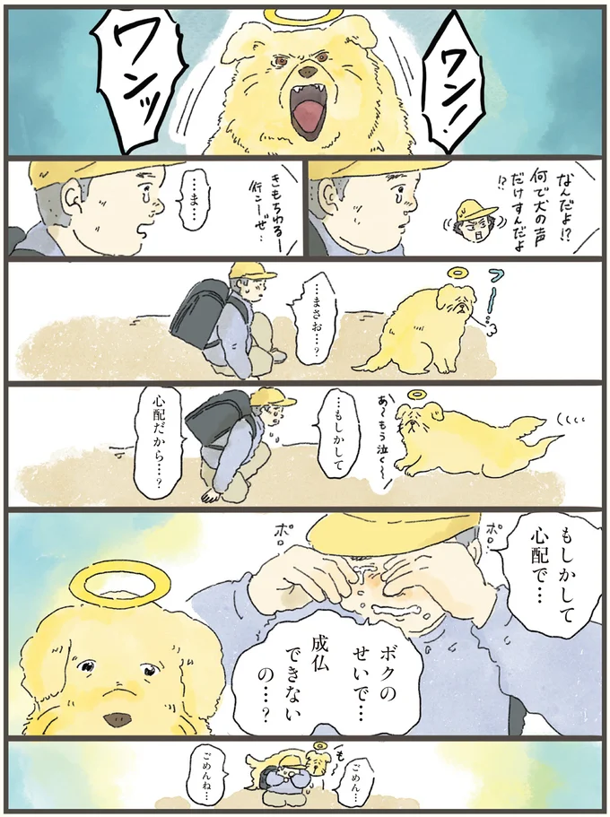 「オレが守ってやらんと！」天国から泣き虫兄妹を見守る大型犬。その後に...／天国での暮らしはどうですか（5）