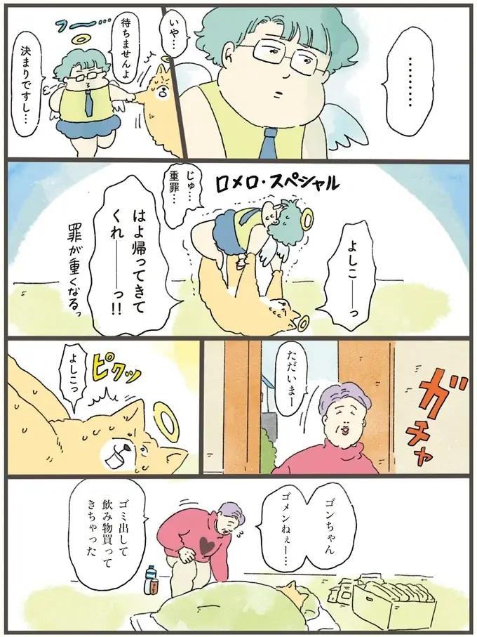 寿命を迎えた犬。最期にどうしても飼い主と過ごしたいと...／天国での暮らしはどうですか2（5）