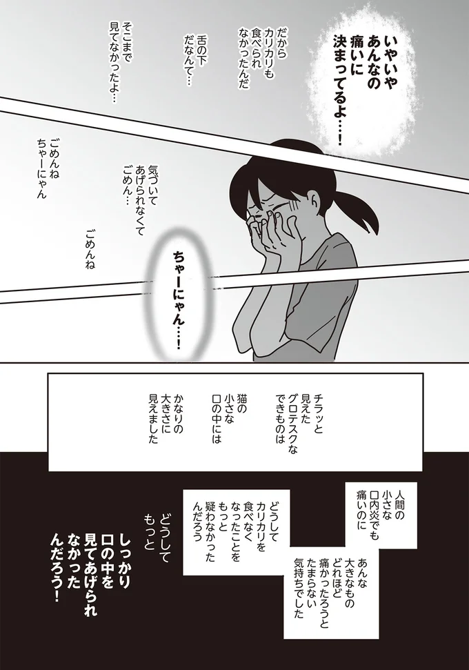 愛猫の口内に見つけた大きなできものが！ 気づいてあげられずごめん... ／世界一幸せな飼い主にしてくれた猫（5）