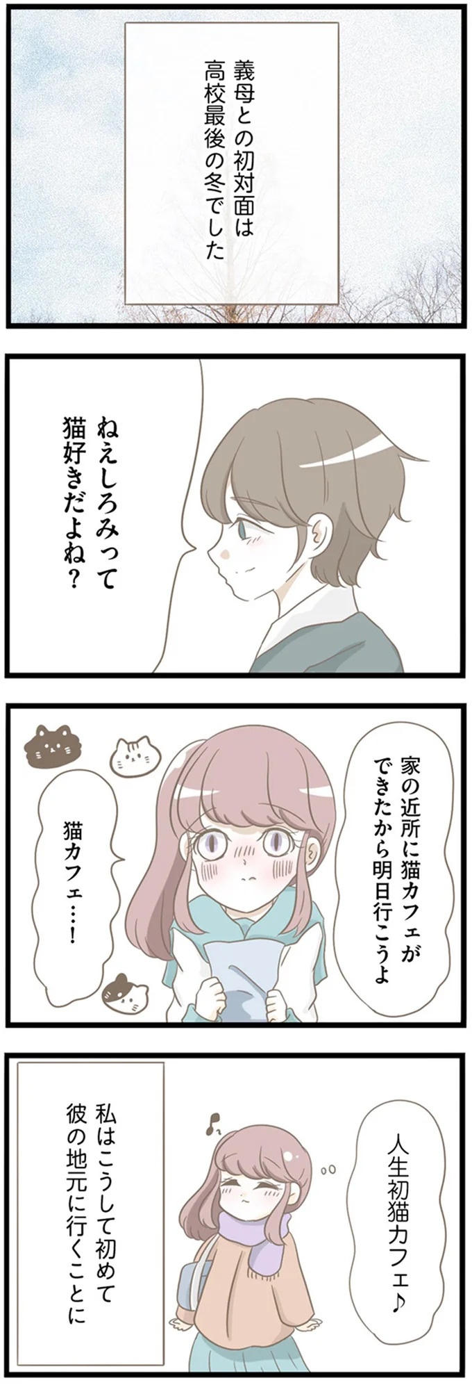 「地味で好きじゃない」突然、現れた彼の母の言葉。これが恐怖の始まりだった…／前科持ちの義母と同居していた話（画像2/407枚目）
