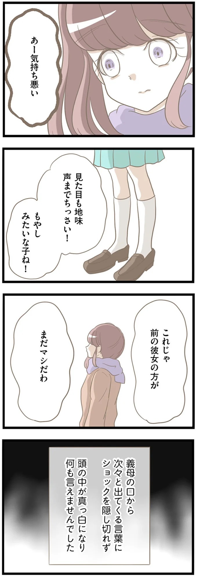 「地味で好きじゃない」突然、現れた彼の母の言葉。これが恐怖の始まりだった…／前科持ちの義母と同居していた話（画像11/407枚目）