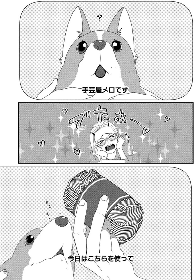 ふと現れるコーギーにメロメロ…。28歳の女性会社員がひそかに推しているのは／配信者・ハケンOLと手芸屋メロ1（画像7/176枚目）
