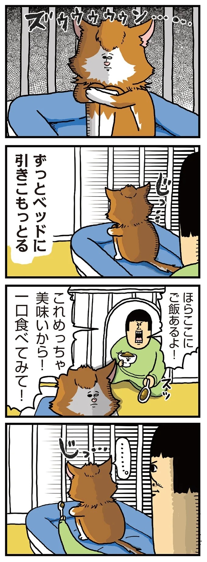 飼い主と犬の「心が通じ合った瞬間」。いや、これは嬉しくない…！／まめきちまめこニートの日常 こまちとタビ2（画像24/164枚目）