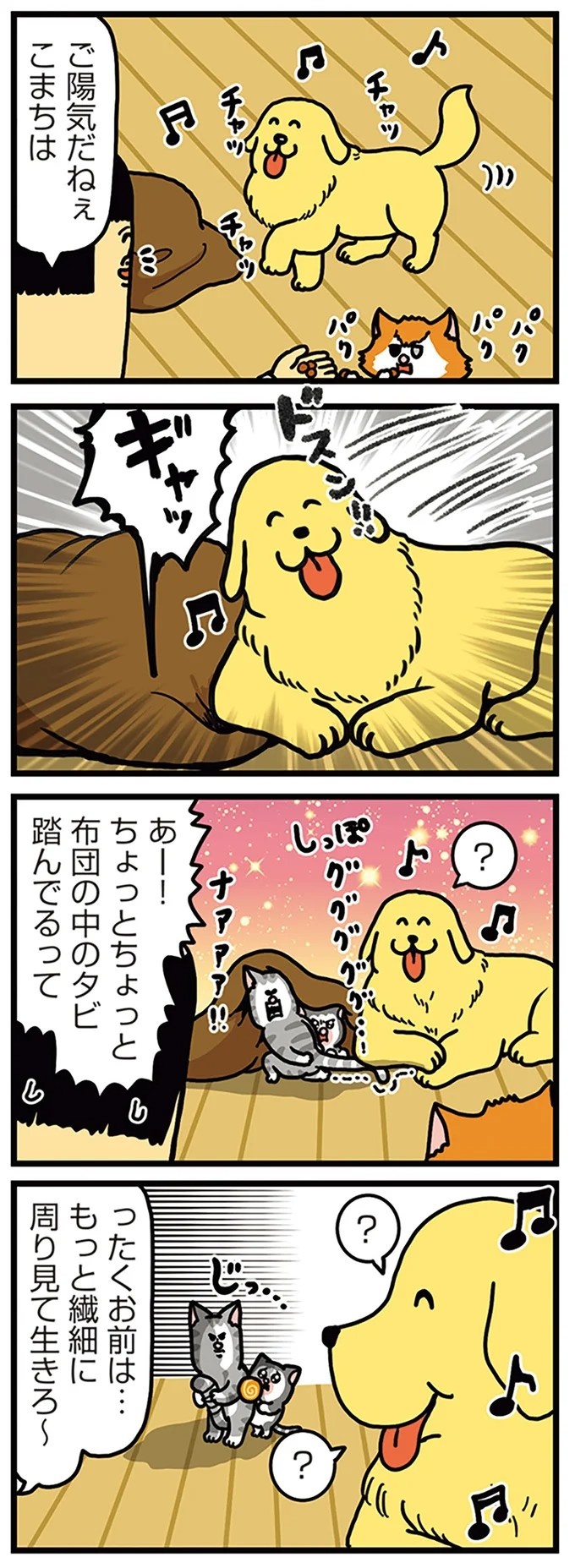飼い主と犬の「心が通じ合った瞬間」。いや、これは嬉しくない…！／まめきちまめこニートの日常 こまちとタビ2（画像136/164枚目）