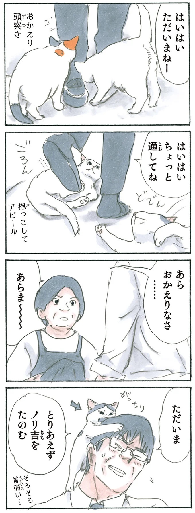 保護された子猫はすっかり家になじみました。先住猫からも可愛がられている…？／拾い猫のモチャ6（画像24/119枚目）