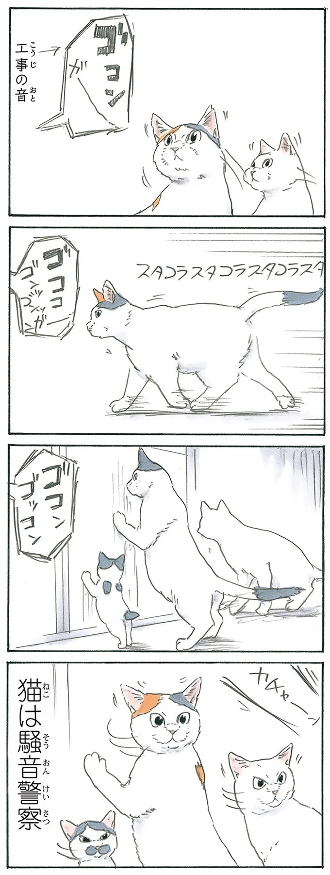 保護された子猫はすっかり家になじみました。先住猫からも可愛がられている…？／拾い猫のモチャ6（画像68/119枚目）
