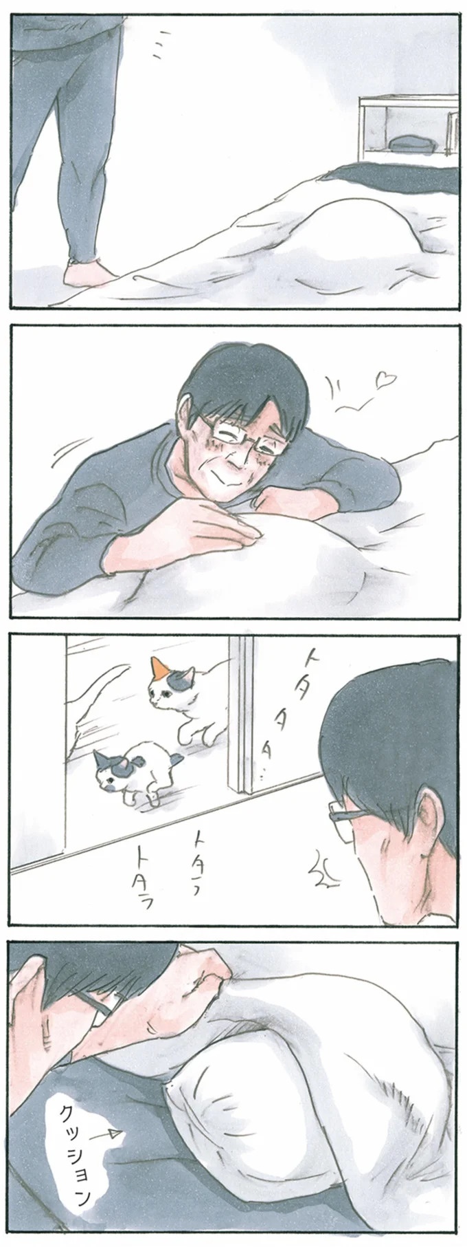 保護された子猫はすっかり家になじみました。先住猫からも可愛がられている…？／拾い猫のモチャ6（画像97/119枚目）