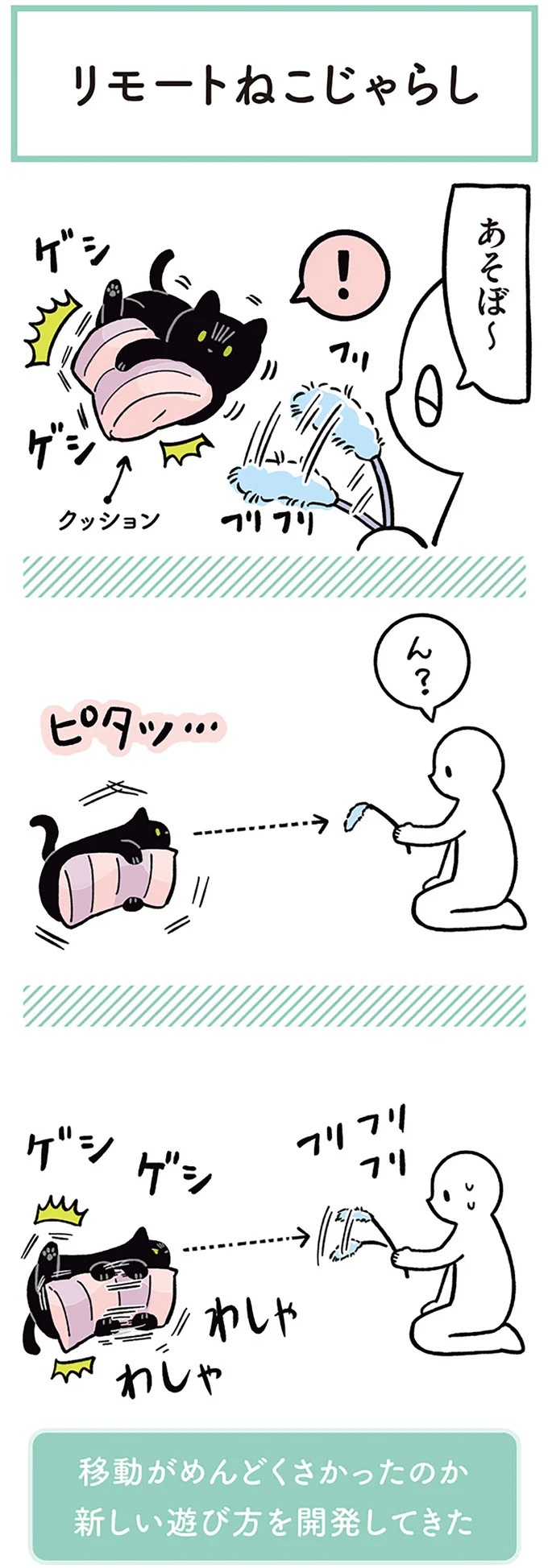 「ノラの子猫を保護してるからもらって」家にきた初日から…え、嘘でしょ？／黒猫ろんと暮らしたら（画像92/184枚目）