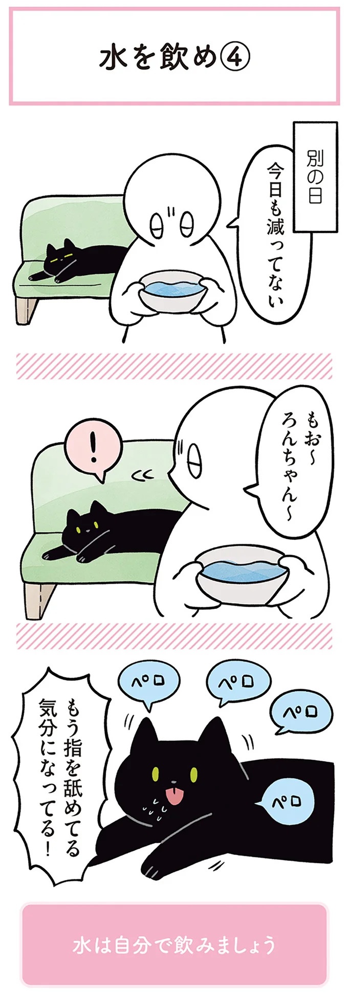 「ノラの子猫を保護してるからもらって」家にきた初日から…え、嘘でしょ？／黒猫ろんと暮らしたら（画像134/184枚目）