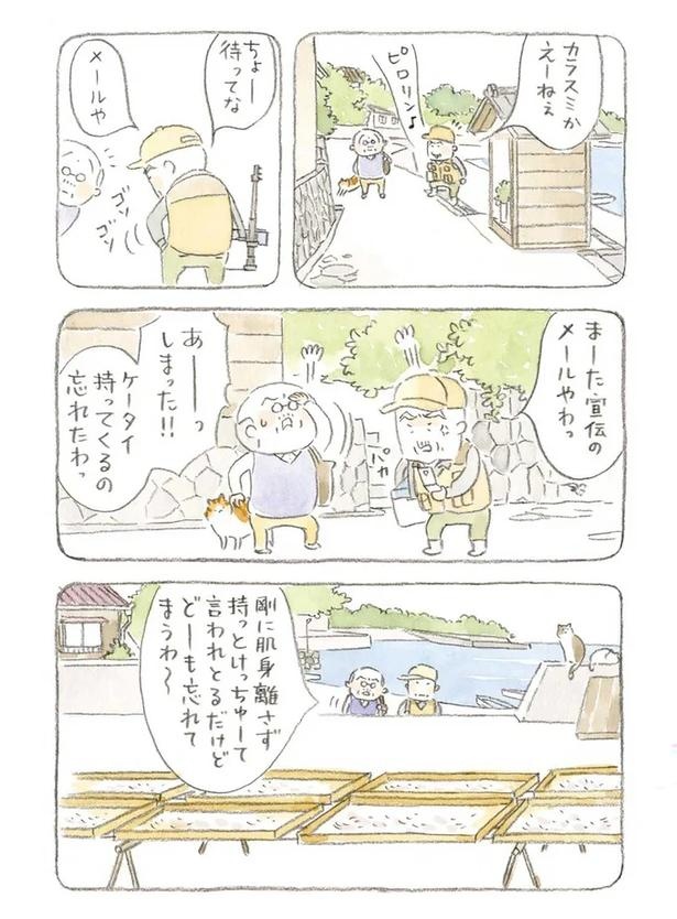至る所でくつろぐ猫たち。ここは、じーちゃんとばーちゃんと猫の町／ねことじいちゃん（画像107/184枚目）