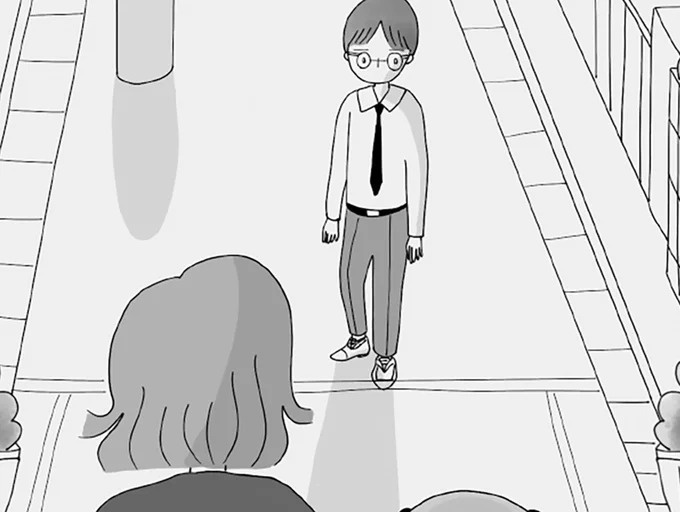 「急いで帰りの支度して！」娘を連れて逃げようと焦っていたら、道の向こうに現れた人物は…／離婚しても終わらない