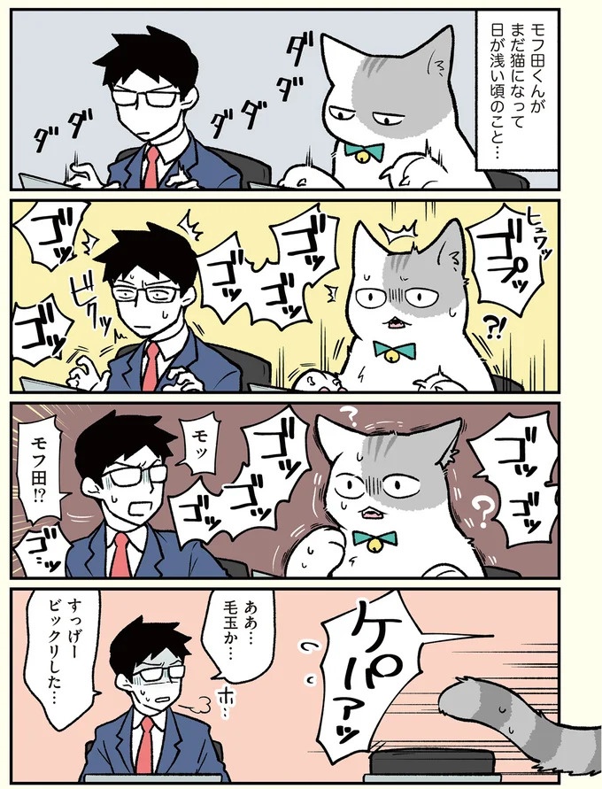 朝、起きたら猫になっていた！そもまま出社したら…まさかの展開に／ブラック企業の社員が猫になって人生が変わった話（画像67/108枚目）
