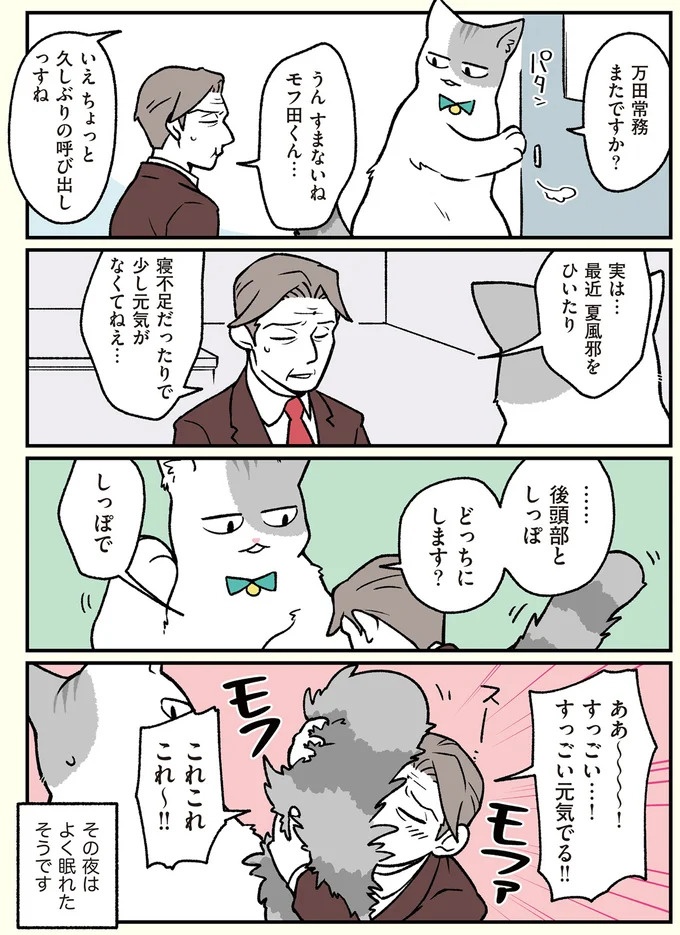 朝、起きたら猫になっていた！そもまま出社したら…まさかの展開に／ブラック企業の社員が猫になって人生が変わった話（画像102/108枚目）