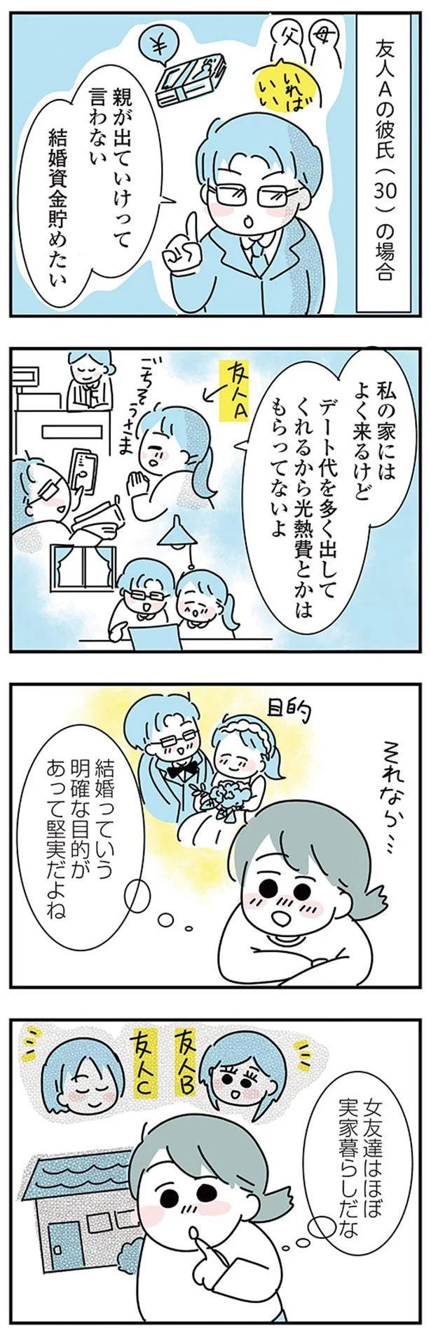 大好きな彼女の願いならきいてくれるよね？実家住みの彼に同棲の提案したら…えっ／子ども部屋おじさんの彼と一緒に住みたい私の100日間戦争（画像47/162枚目）