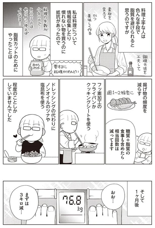 「糖尿病になっちゃった」友人からでの電話で、10年ぶりのダイエットを決意／人生で一番楽に17kgのダイエットに成功しました（画像44/91枚目）