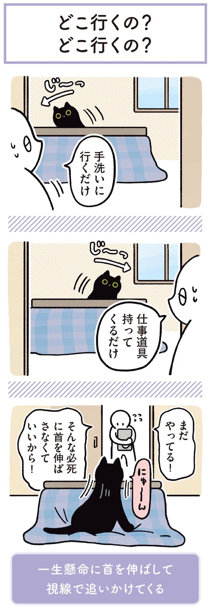 何!? どした!? 愛猫が午前3時に「ニャアアーン！」で飼い主を叩き起こす／黒猫ろんと暮らしたら3（画像46/157枚目）