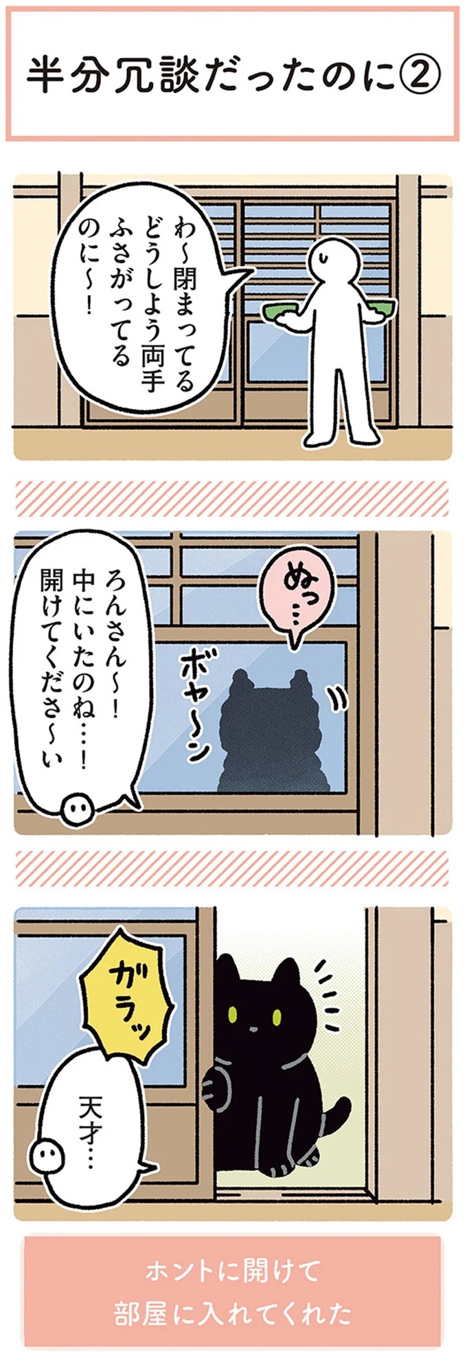 何!? どした!? 愛猫が午前3時に「ニャアアーン！」で飼い主を叩き起こす／黒猫ろんと暮らしたら3（画像96/157枚目）