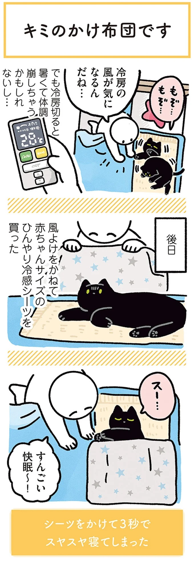 何!? どした!? 愛猫が午前3時に「ニャアアーン！」で飼い主を叩き起こす／黒猫ろんと暮らしたら3（画像123/157枚目）