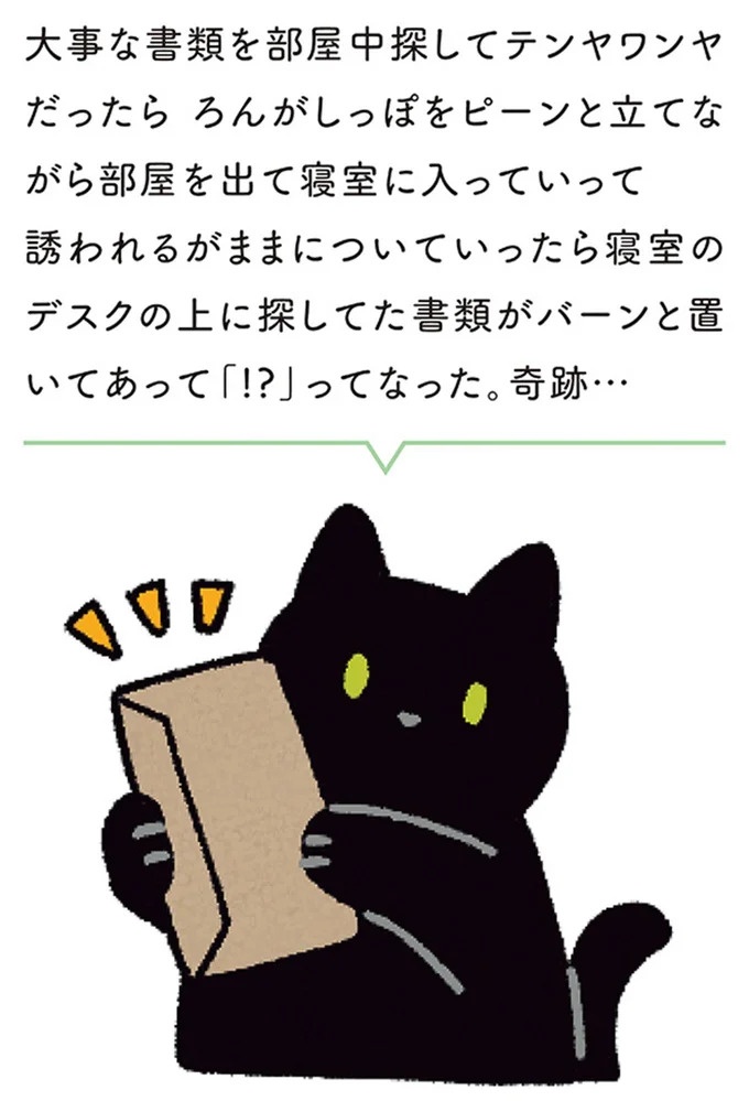 何!? どした!? 愛猫が午前3時に「ニャアアーン！」で飼い主を叩き起こす／黒猫ろんと暮らしたら3（画像148/157枚目）