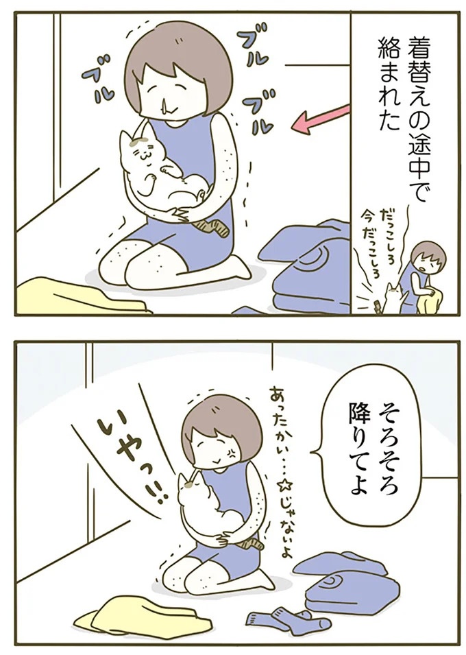 うちの猫はお世話好き。仕事に集中できない飼い主が与えた代替は…／うちの猫がまた変なことしてる。5（画像38/137枚目）