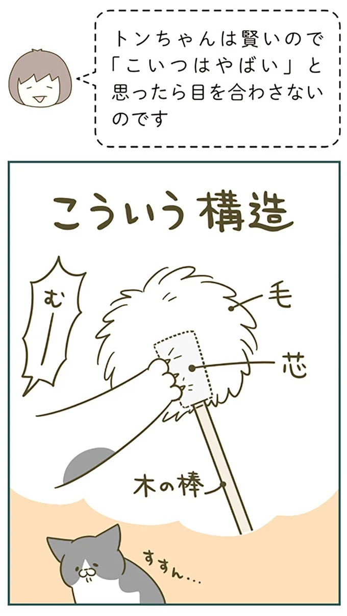 うちの猫はお世話好き。仕事に集中できない飼い主が与えた代替は…／うちの猫がまた変なことしてる。5（画像46/137枚目）