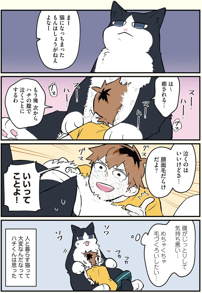 「猫になりたい」悩めるブラック企業社員。「先輩」の助言は…／ブラック企業の社員が猫になって人生が変わった話3（画像23/109枚目）
