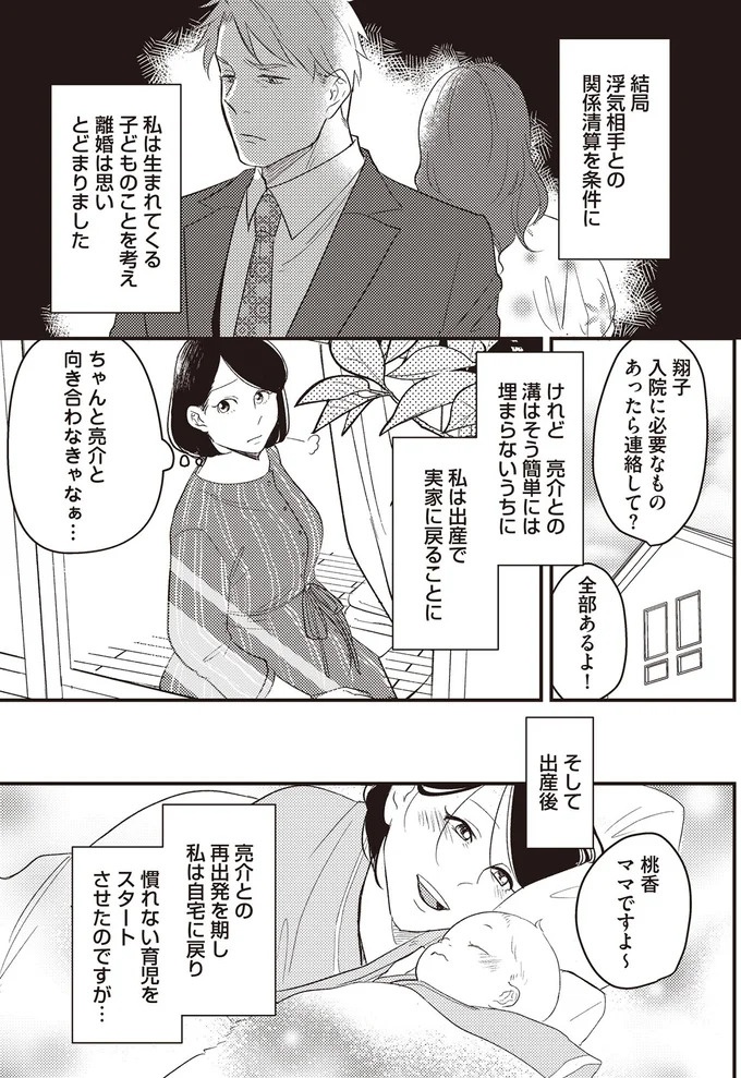 バツイチ同士で再婚、出産。家族4人の新しい人生を歩んでいけるはずが「もう君とは離婚する」／産後10日でホームレス（画像33/94枚目）