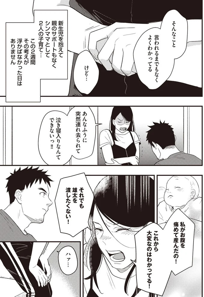 バツイチ同士で再婚、出産。家族4人の新しい人生を歩んでいけるはずが「もう君とは離婚する」／産後10日でホームレス（画像53/94枚目）