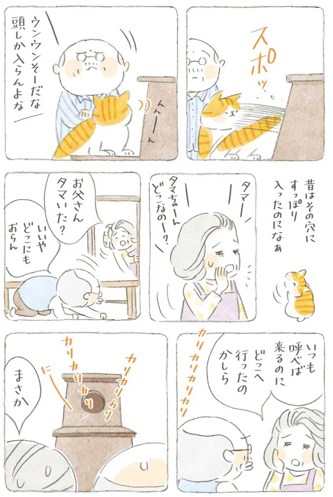 猫が発掘した、じいちゃんの「黒歴史」。10代のころに書いたのは…／ねことじいちゃん6（画像8/12枚目）