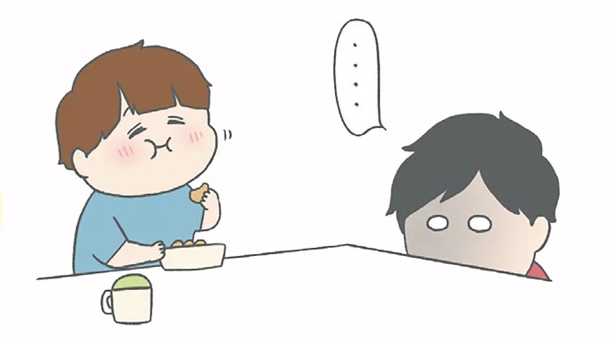「パパのこと…好き？」やたら愛情が思いパパに対し、長男の対応は／チリもつもれば福となる（画像7/14枚目）
