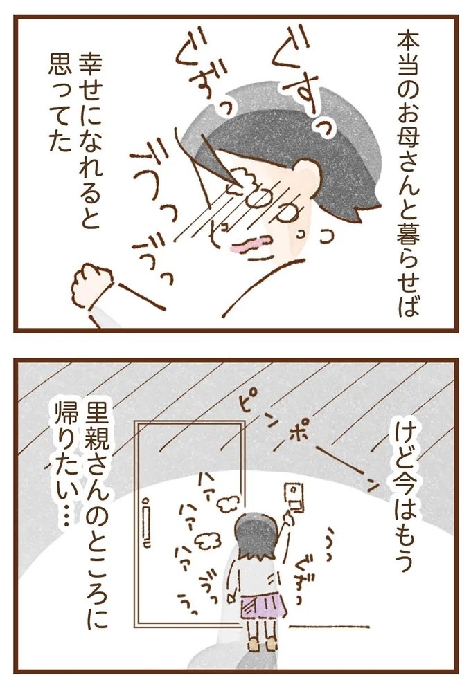 「早くお金借りてこい」夜、泣きながらお金の無心に走る少女。本当の母と暮らせば、幸せになれると思っていた／私の人生を食べる母（画像4枚目）