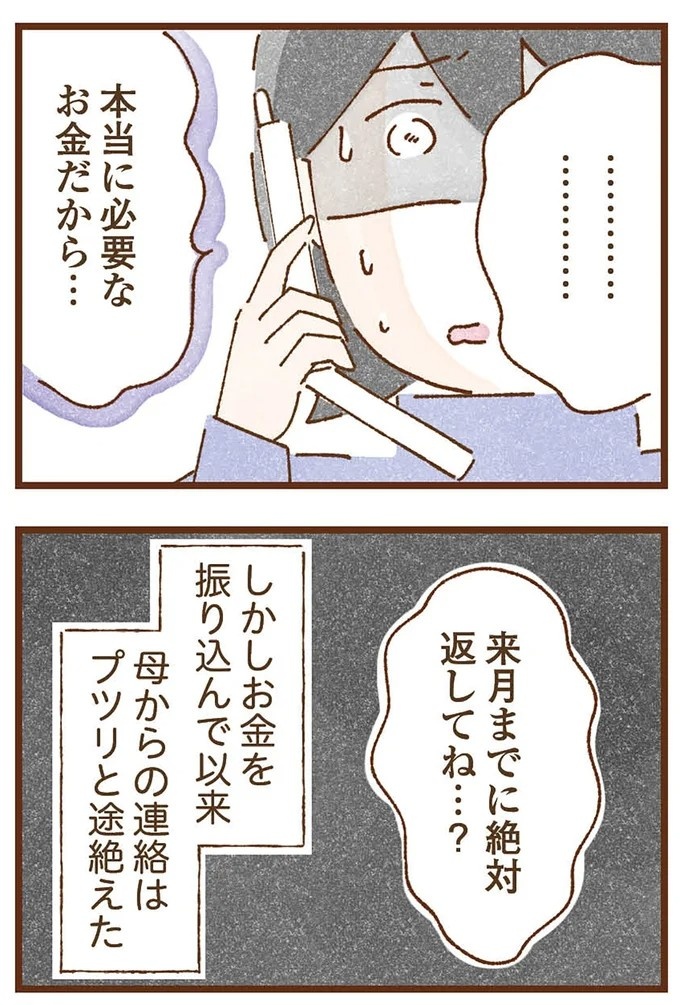 「早くお金借りてこい」夜、泣きながらお金の無心に走る少女。本当の母と暮らせば、幸せになれると思っていた／私の人生を食べる母（画像434/436枚目）